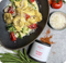 Cremige Tortellini-Pfanne mit Gemüse
