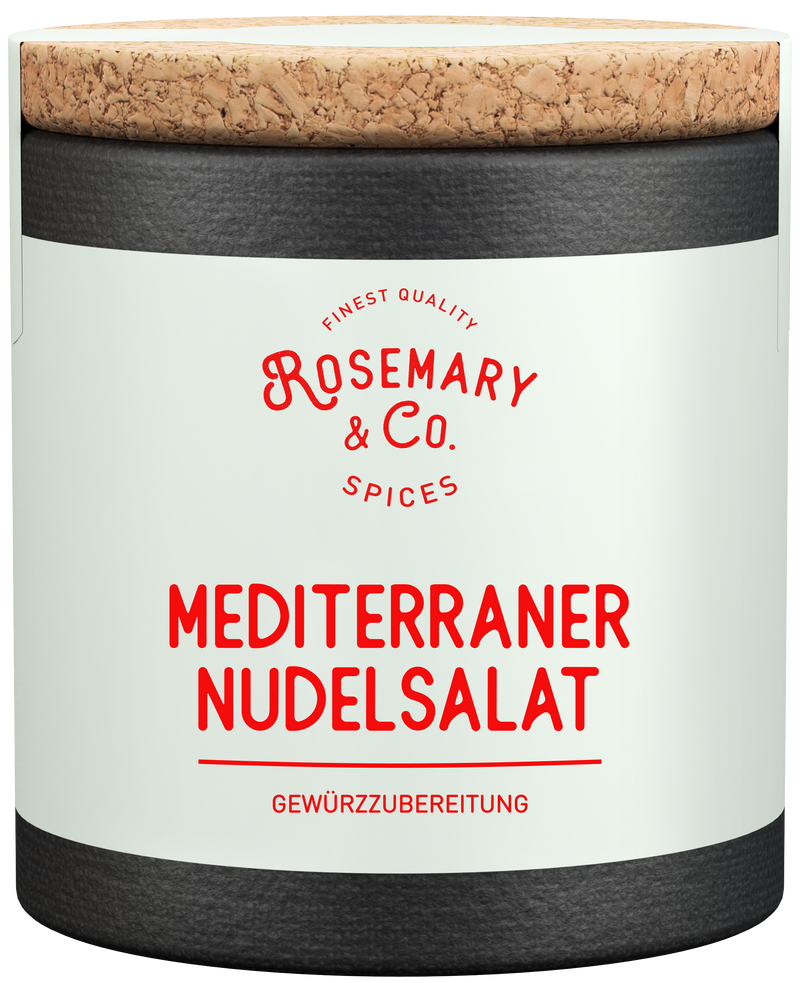 Mediterraner Nudelsalat