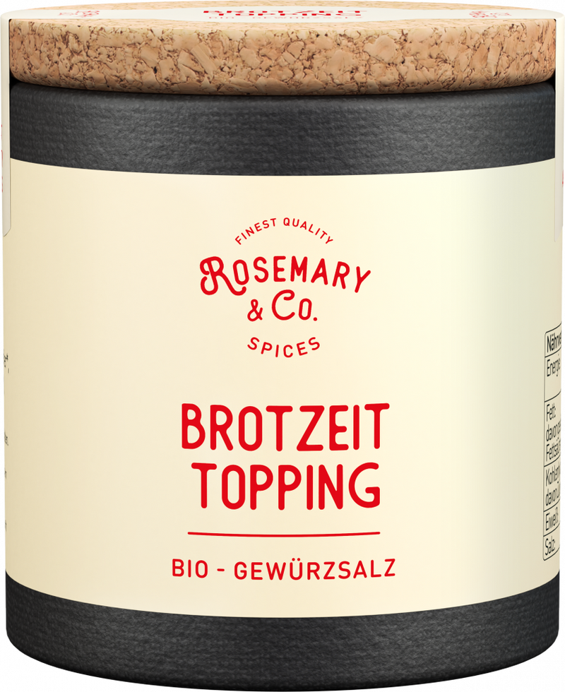 Dosis Rosmarin & Co Gewürze Brotzeit Topping Bio mit Korkdeckel1