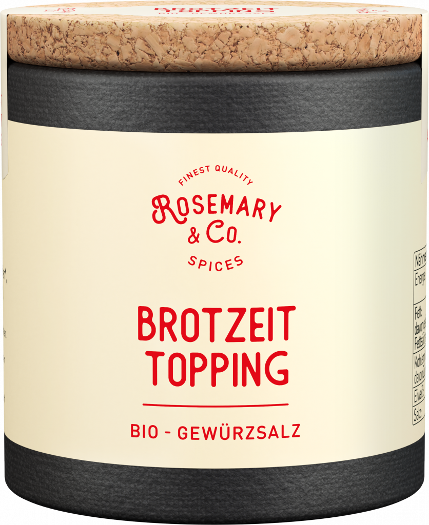 Dosis Rosmarin & Co Gewürze Brotzeit Topping Bio mit Korkdeckel