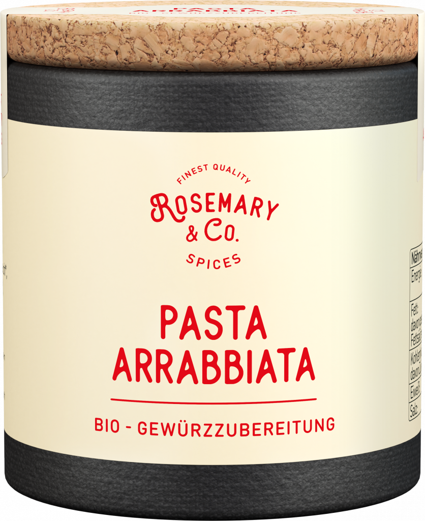 Dosis Rosemary & Co. Bio Gewürze Pasta Arrabbiata mit Korkdeckel