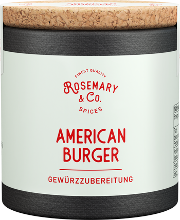 Dosis Rosemary & Co Gewürze American Burger mit Korkdeckelall8
