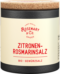 Zitronen-Rosmarinsalz (Bio)